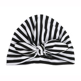 Striped Baby Bow Turban - prettylittlebaby