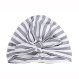 Striped Baby Bow Turban - prettylittlebaby