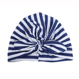 Striped Baby Bow Turban - prettylittlebaby